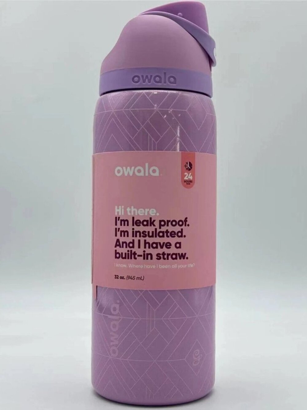 Owala Wicked For Good 32oz Freesip Water Bottle Glinda
